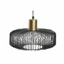 Suspension DKD Home Decor Noir Métal 25W Doré (35 x 35 x 21 cm)