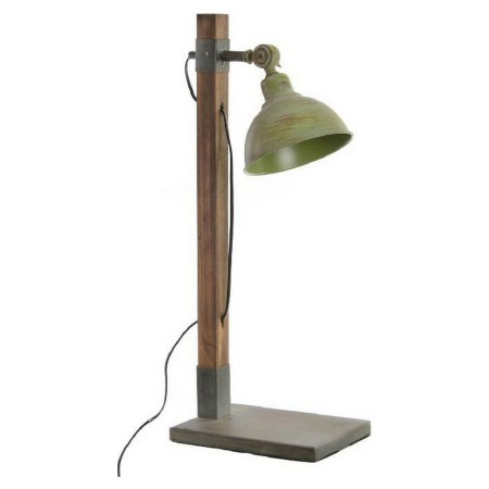 Lampe de bureau DKD Home Decor Métal Bois (30 x 16 x 63 cm)