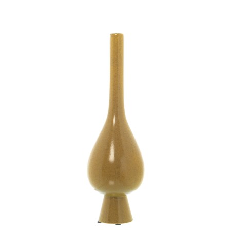 Vase Alexandra House Living Jaune Céramique 16 x 51 x 16 cm