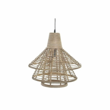 Suspension DKD Home Decor Marron Rotin 220 V (43 x 43 x 43 cm)