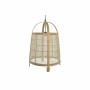 Suspension DKD Home Decor Marron Lin Bambou (38 x 38 x 56 cm)