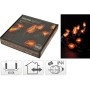 Guirnalda de Luces LED Lifetime 5,1 m 1,5 m Negro Efecto llama
