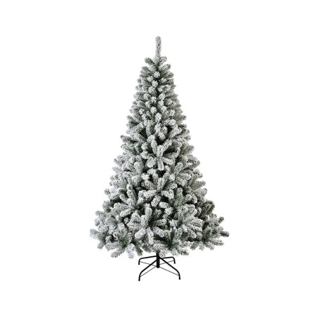 Árbol de Navidad Everlands Monarca Verde PVC Metal Nevado Ø 116 x 180 cm