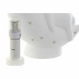 Lampe de bureau DKD Home Decor Blanc Porcelaine 25W 220 V LED Lune (19.8 x 9.6 x 24.5 cm)