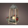 Farol Lumineo 15 x 15 x 36 cm Vela LED