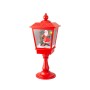 Farol LED Lumineo Rojo Papá Noel Música Movimiento