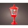 Farol LED Lumineo Rojo Papá Noel Música Movimiento