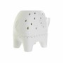 Lampe de bureau DKD Home Decor Eléphant Porcelaine Blanc LED 220 V 25W (22 x 12 x 19 cm)