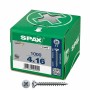 Caja de tornillos SPAX Wirox Z2 Cabeza plana 4,0 x 16 mm 1000 Unidades