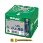 Boîte à vis SPAX Yellox Z2 Tête plate 3,5 x 20 mm 1000 Unidades