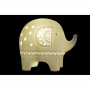 Lampe de bureau DKD Home Decor Eléphant Porcelaine Blanc LED 220 V 25W (22 x 12 x 19 cm)