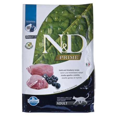 Comida para gato Farmina PND050001 Adulto Arándano Cordero 5 kg