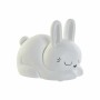 Lampe de bureau DKD Home Decor Blanc Porcelaine 25W 220 V LED Lapin (17 x 11 x 12 cm)