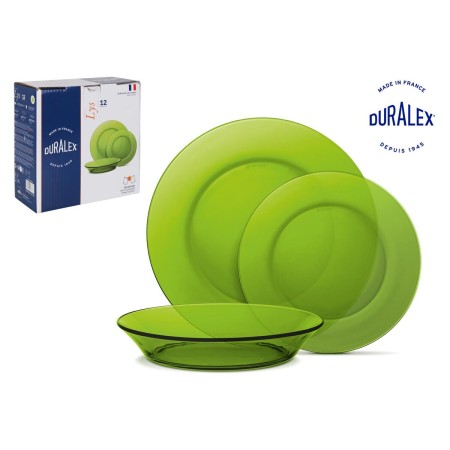 Service de Vaisselle Duralex Lys 12 Pièces (Reconditionné C)