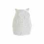 Lampe de bureau DKD Home Decor Blanc Porcelaine 25W 220 V LED Hibou (14 x 13 x 19 cm)