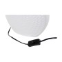 Lampe de bureau DKD Home Decor Céramique Beige Polyester Blanc 220 V 50 W Oriental (30 x 20 x 44 cm) (2 Unités)