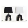 Lampe de bureau DKD Home Decor Céramique Noir Polyester (20 x 20 x 31 cm) (2 pcs)