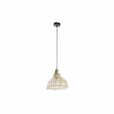 Suspension DKD Home Decor Marron Rotin (30 x 30 x 26 cm)