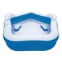 Bestway Piscine Gonflable 2 Chambres Family 213x206x69 cm +6 Ans Jardin 54153