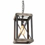 Suspension DKD Home Decor Marron Noir Métal Pin (23 x 23 x 41 cm)