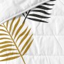 Couvre-lit HappyFriday Blanc Foliage Multicouleur 240 x 260 cm