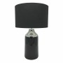 Lampe de bureau DKD Home Decor Noir Polyester Argent Grès (32 x 32 x 52 cm)