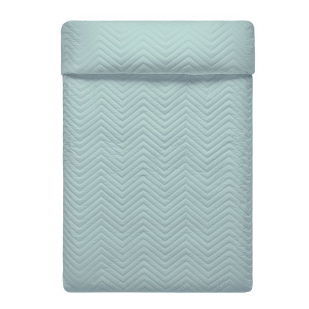Couette réversible HappyFriday Basic Arista Blue marine Menthe 240 x 260 cm