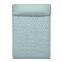 Couette réversible HappyFriday Basic Arista Blue marine Menthe 240 x 260 cm