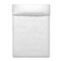 Colcha HappyFriday Basic Arista Blanco 240 x 260 cm
