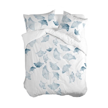 Housse de Couette HappyFriday Blanc Ginkgo Multicouleur 140 x 200 cm