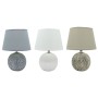 Lampe de bureau DKD Home Decor Polyester Grès (3 pcs) (22 x 22 x 30 cm)