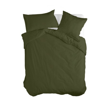 Funda Nórdica HappyFriday Basic Verde 200 x 200 cm