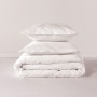 Housse de Couette HappyFriday Basic Blanc 220 x 220 cm