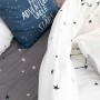 Housse de Couette HappyFriday Blanc Constellation Multicouleur 260 x 240 cm