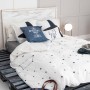 Housse de Couette HappyFriday Blanc Constellation Multicouleur 260 x 240 cm
