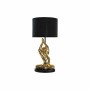 Lampe de bureau DKD Home Decor Noir Doré Polyester Résine Singe (25 x 25 x 48 cm)