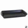 Fuente de Cocina Inde Hierro Fundido 58 x 32,5 x 6,5 cm (2 Unidades)