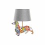 Lampe de bureau DKD Home Decor Polycarbonate Résine Multicouleur Chien (40 x 31 x 44.5 cm)