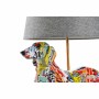 Lampe de bureau DKD Home Decor Polycarbonate Résine Multicouleur Chien (40 x 31 x 44.5 cm)