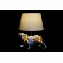 Lampe de bureau DKD Home Decor Polyester Bulldog Résine Multicouleur (38 x 31 x 46 cm)