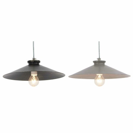 Suspension DKD Home Decor Noir Métal (26 x 26 x 6 cm) (2 pcs)