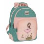 Cartable Santoro Mirabelle Swan Lake Gris Rose 32 x 42 x 15 cm Double