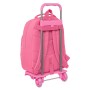 Mochila Escolar con Ruedas BlackFit8 Glow Up Rosa 32 x 42 x 15 cm