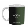 Taza Mug BlackFit8 Gradient Negro Verde militar 350 ml Grande