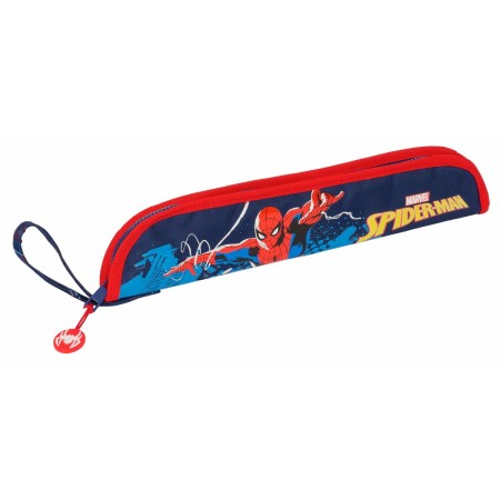 Support-flûtes Spider-Man Neon Blue marine 37 x 8 x 2 cm