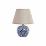 Lampe de bureau DKD Home Decor Bleu Porcelaine (34 x 34 x 43 cm)