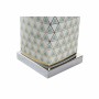 Lampe de bureau DKD Home Decor Mosaïque Porcelaine Doré Polyester Menthe 220 V 60 W (35 x 35 x 57 cm)