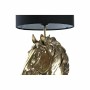 Lampe de bureau DKD Home Decor Cheval Noir Doré Polyester Résine 220 V 60 W (25 x 14.5 x 41 cm)