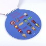 Ensemble de Papeterie The Avengers Rouge Cahier (30 x 30 x 1 cm)