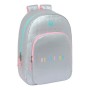 Cartable Benetton Argenté Rembourré